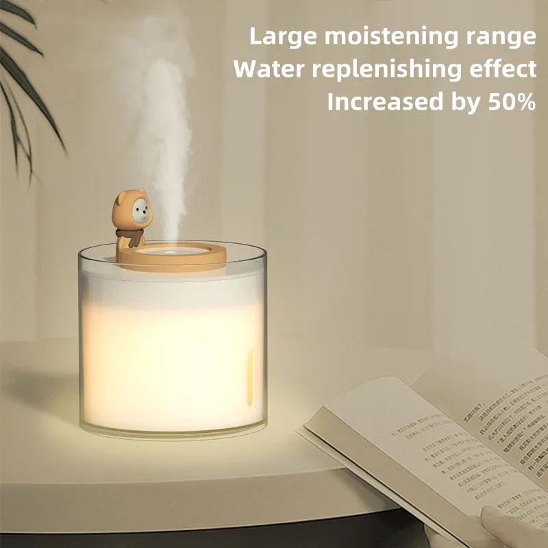 Xiaomi Mijia USB Air Humidifier Electric Aroma Essential Oil Diffuser with LED Light for Kids Room Fragrance Mist Maker Fogger 3
