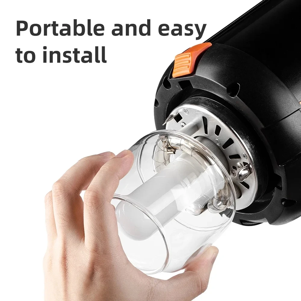 Lamp Cover Godox Original Flash Light Glass Dome Protector For QT / QS / GT GS Series