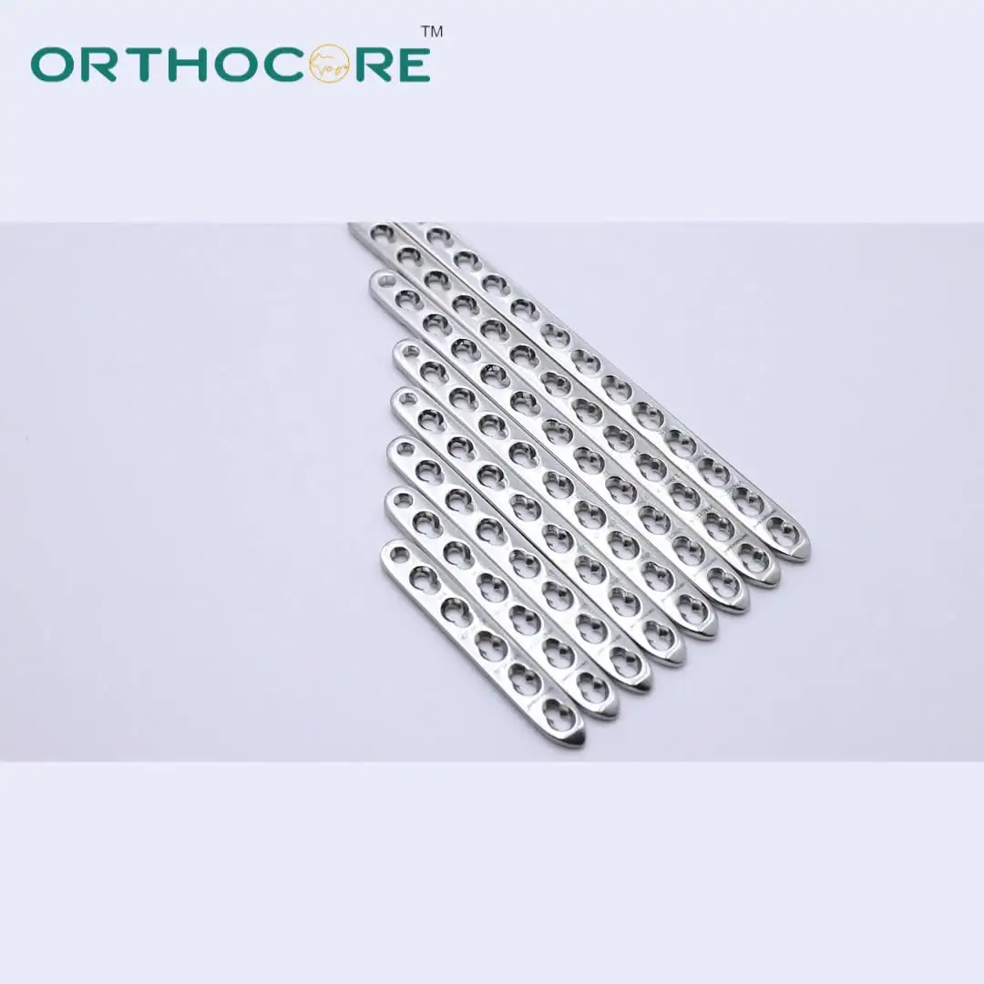 Plaques Verrouillage Vétérinaire 2,7 Mm LCP - 66 Pièces Lot Titane - Neuf Origine Pakistan
