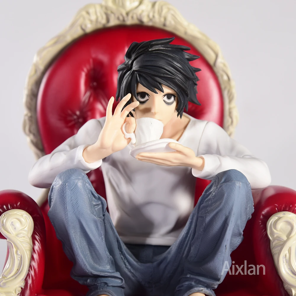 Personagens de anime death note yagami light #1160 l · lei lima #1200,  brinquedos fofos de pvc, modelo de ação 10cm, bonecos infantis - AliExpress