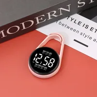 Montre électronique LED suspendue, veilleuse, montre numérique électronique suspendue, montre de poche 5