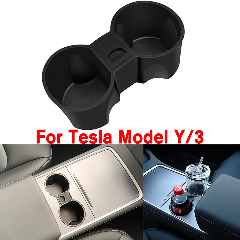 Cup Holder Compatible Center Console Car Silicone Cupholder with