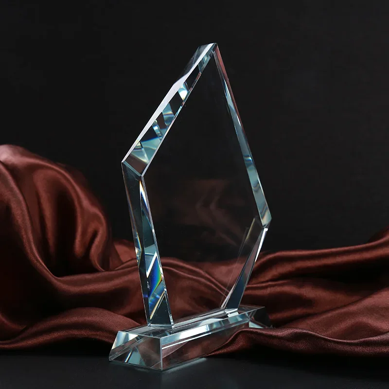 Diamond Crystal Trophy Free Customization Creative High-end Annual Meeting Outstanding Employee Ornaments Souvenirs Medals