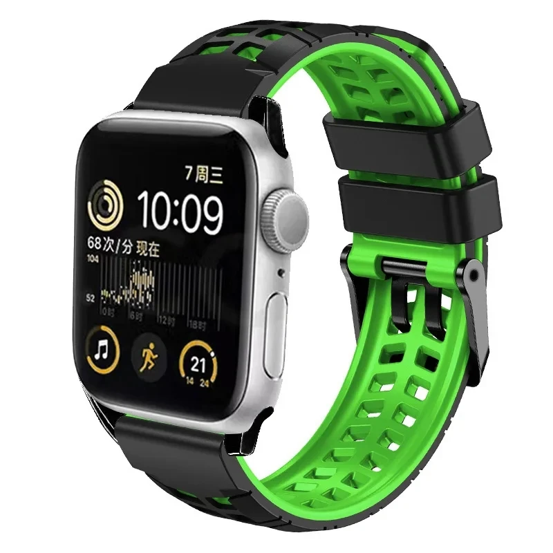 Premium Silicone Smartwatch Band Strap - Versatile Fit and Style