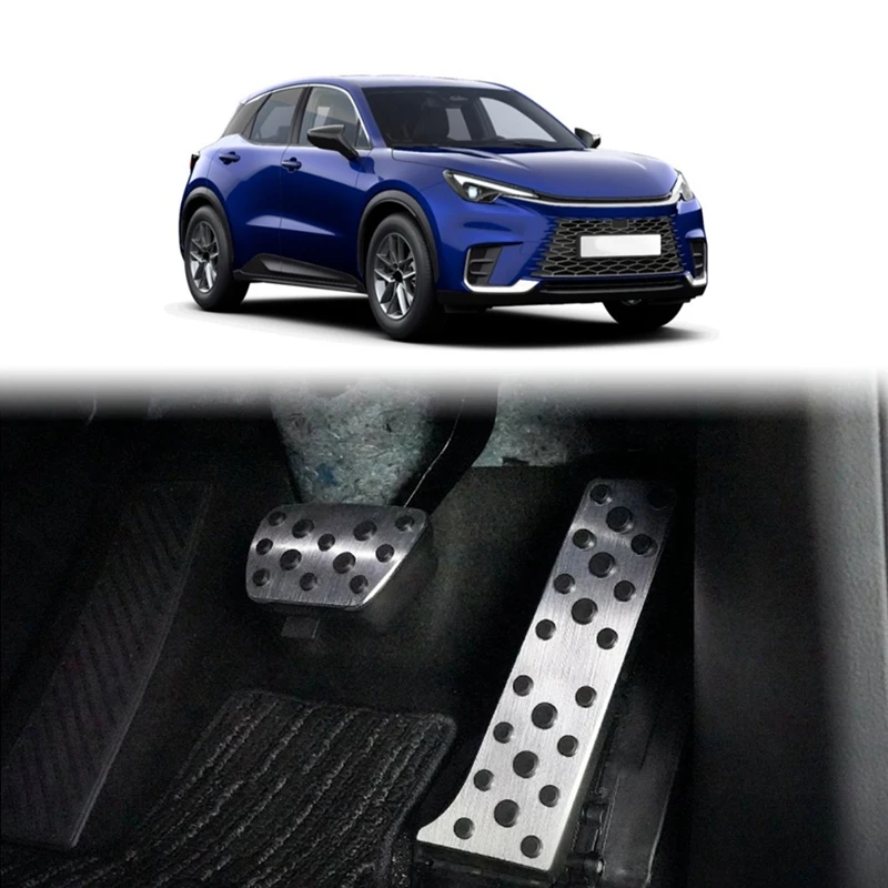 Car Pedals Accelerator Clutch Brake Pedal Cover Accessories For Lexus LBX Alluminum Alloy brake clutch pedal stopper