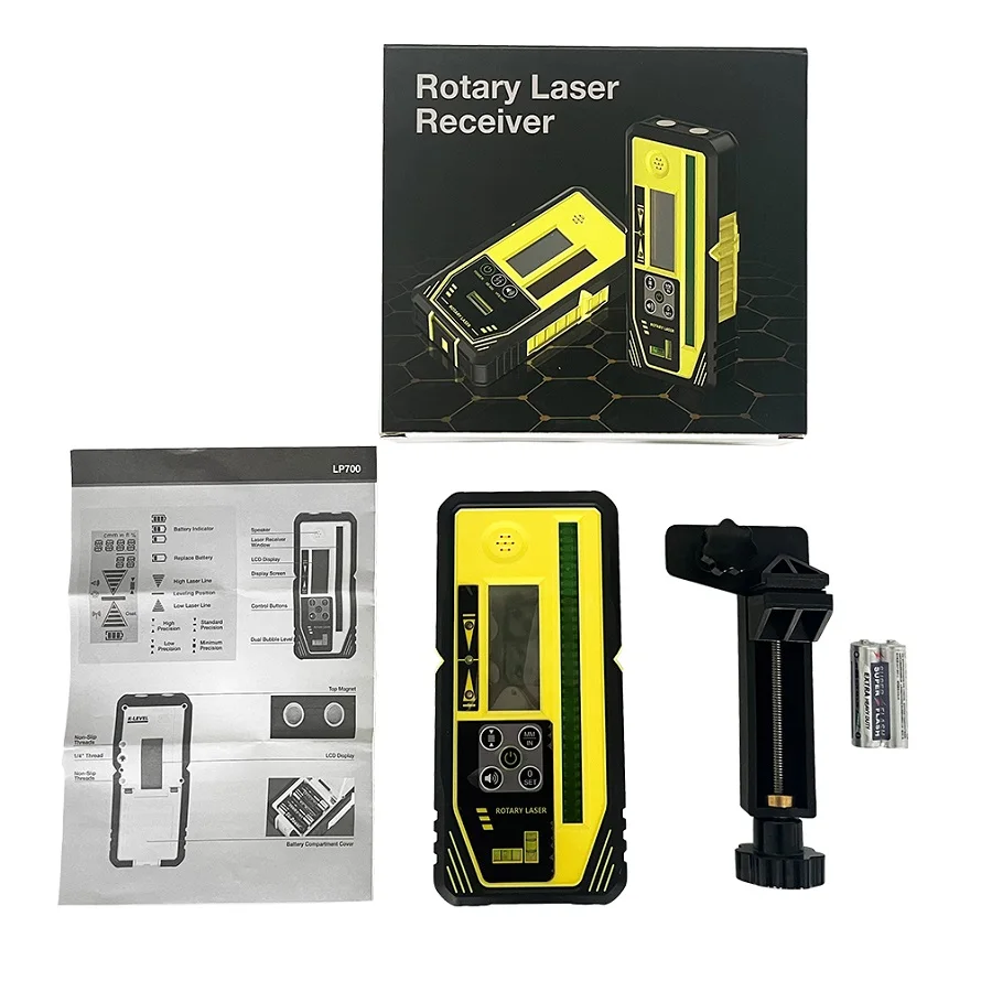 Heipoe LP700R Geoplane digit Receiver of Rotary laser Level/ Ourdoor Rotating Re