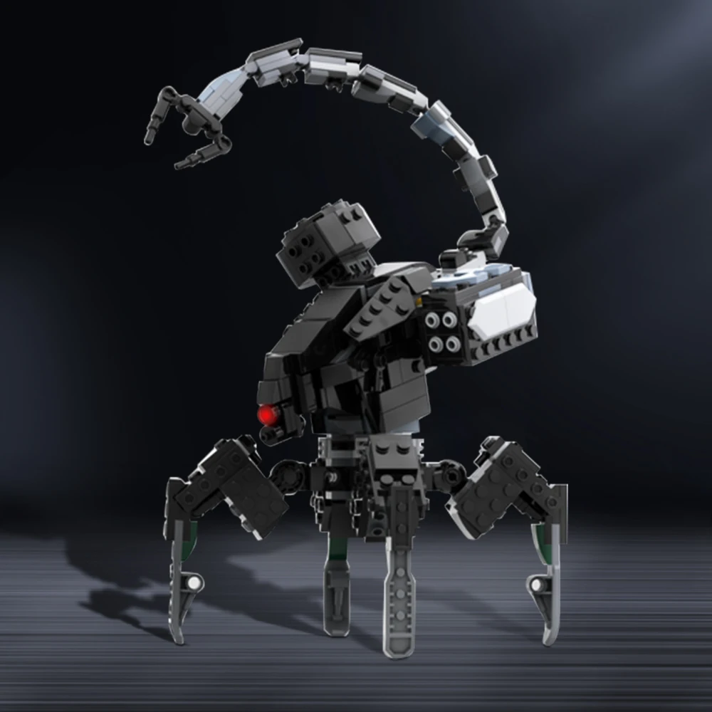 Moc 143662 Fas-Aca3 Scarab Horizon Zero Dawn Building Blocks Modello Gioco Elettronico Monsters Blocks Building Block Toy Gift