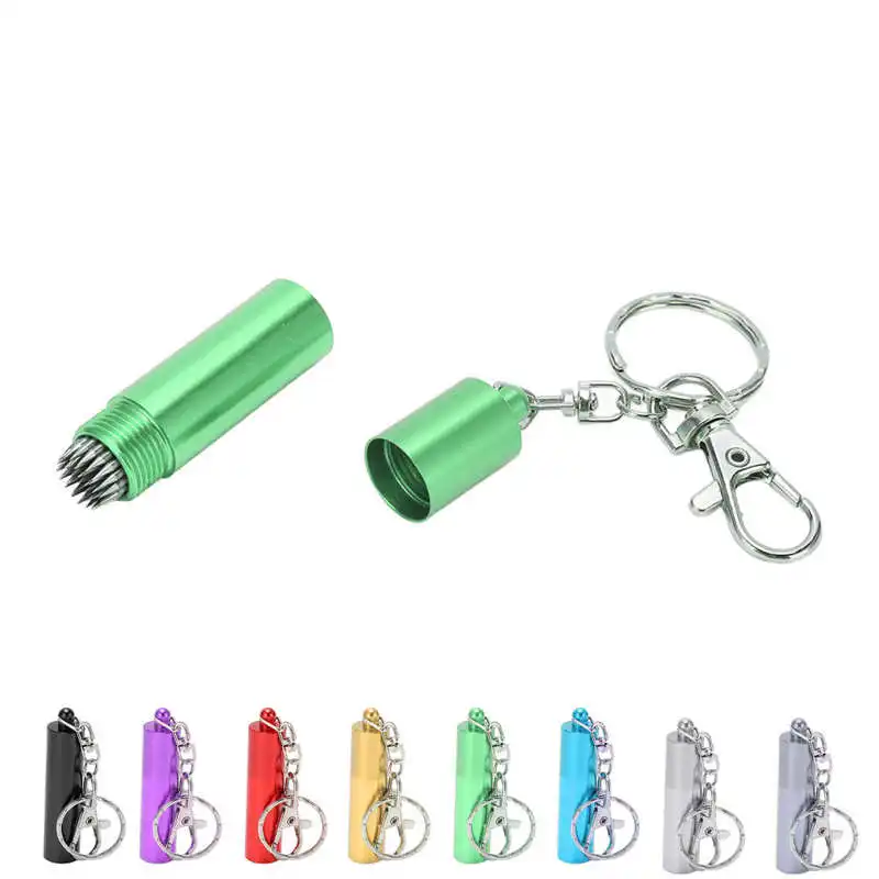 Tip Shaper Increase Friction Snooker Tip Tool Easy To Use with Keychain for Billiard