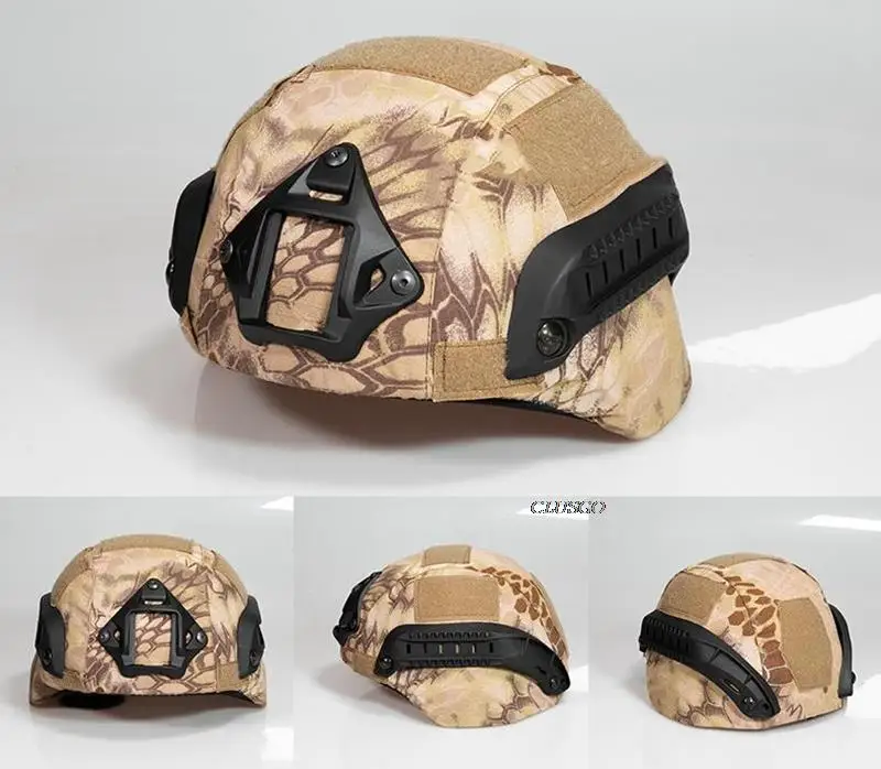 Multicam Helmüberzug Airsoft Taktischer Helmüberzug für Militär MICH 2000-Helm Airsoft-Schießsportausrüstung – Detail 17