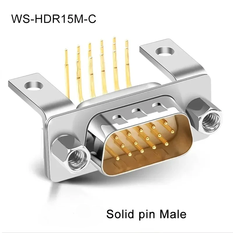 10x VGA Female Jack Socket DB15 15-Pin D-SUB 3 Row Solder Type - Foto 11