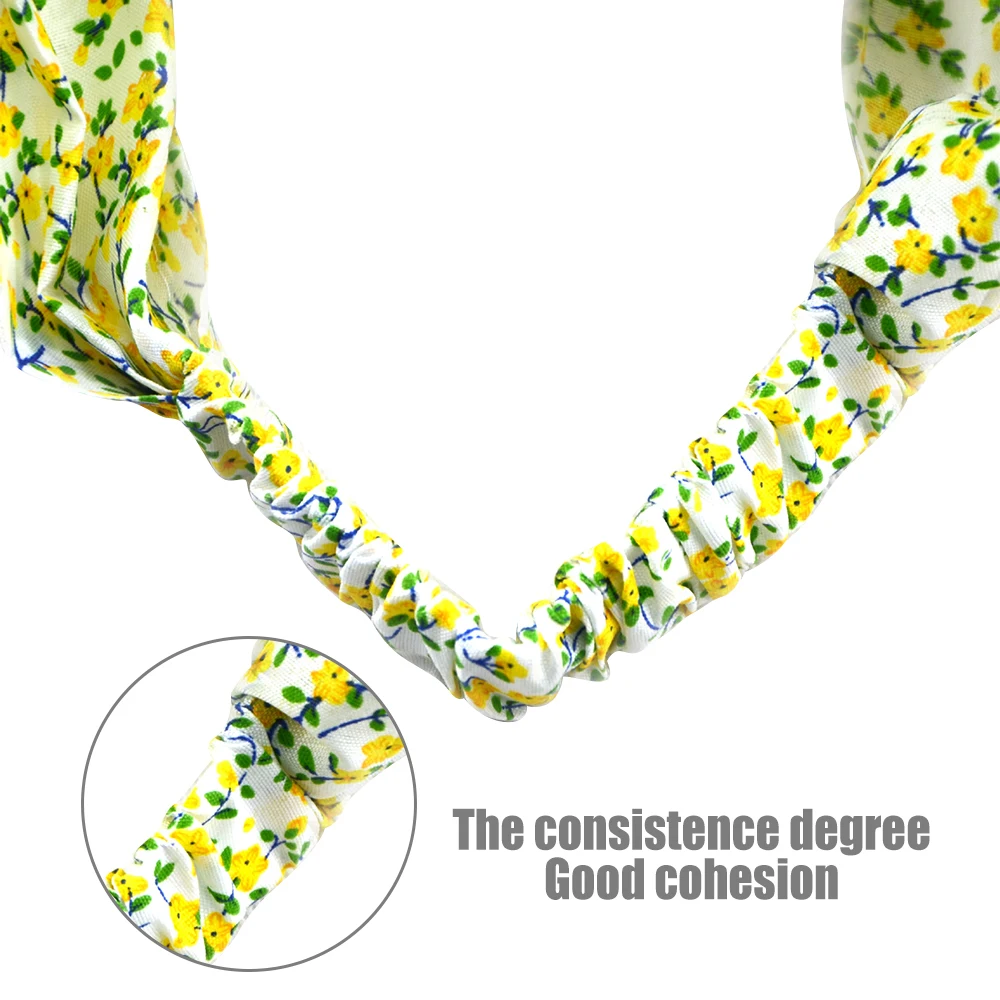 1PC Baby Floral Polka Dot Print Turban Comfortable Headscarf Elastic Cute Headband Toddler Kids Multicolor Hair Accessories