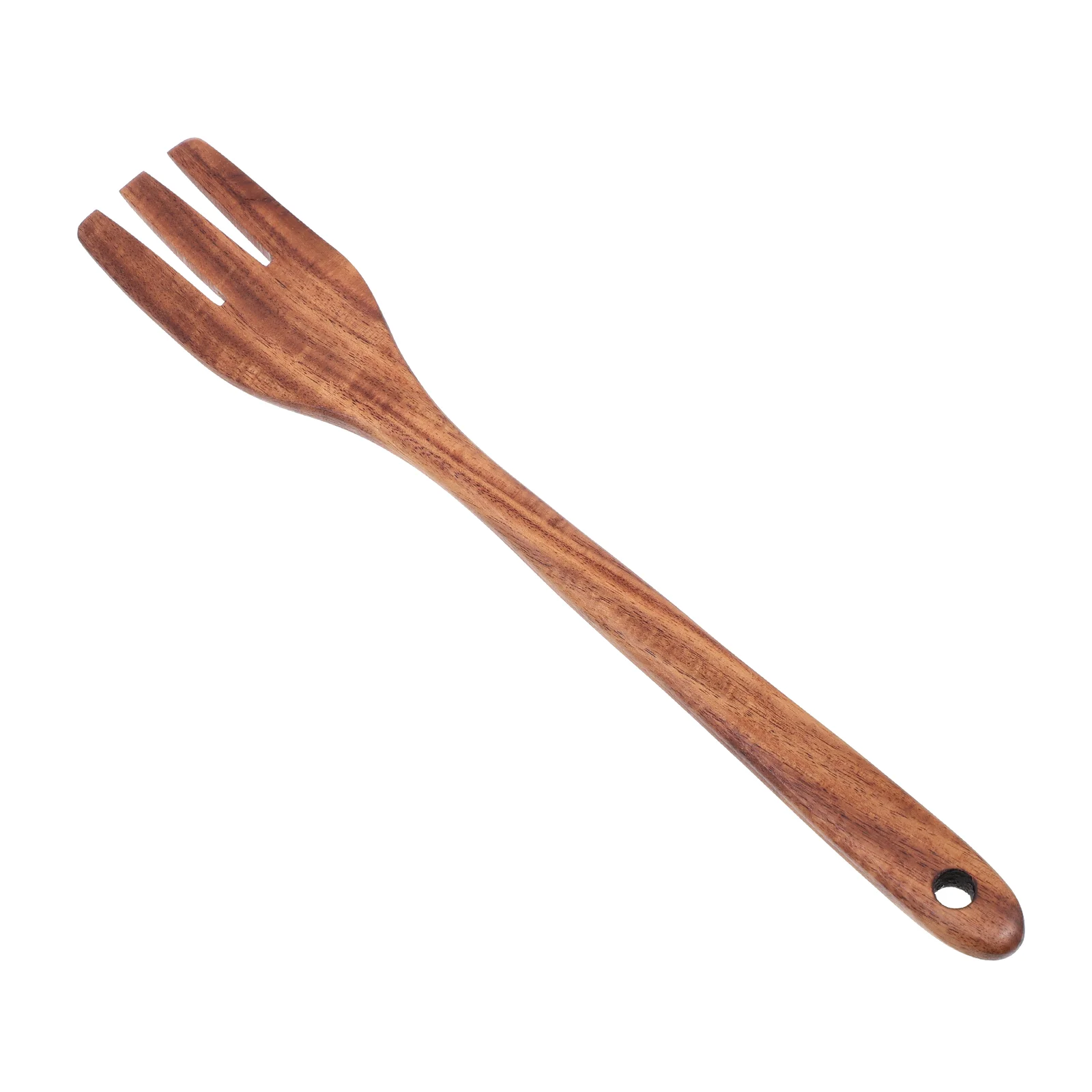 

Wood Mixing Fork Wooden Salad Fork Blending Fork Large Cooking Fork Farmhouse Kitchen Utensils Vegetable Fruit Salad Bbq