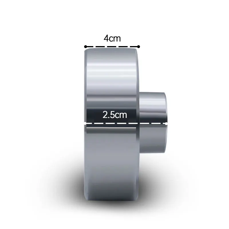 Round Steam Generator Head Steam Nozzle Head With Aroma Oil Pocket G1/2" G3/4" Stainless Steel Polished Diameter 7cm 4