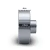 Round Steam Generator Head Steam Nozzle Head With Aroma Oil Pocket G1/2" G3/4" Stainless Steel Polished Diameter 7cm 4