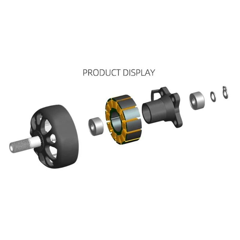Y1UB 1pc/4pcs A2808 1100KV 모터 7in 프로펠러 원격 제어 쿼드콥터를 횡단하는 FPV용 강력한 브러시리스 모터