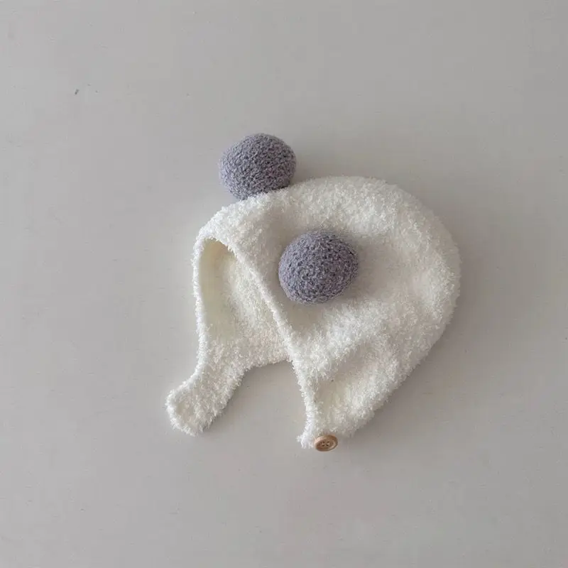 Winter Warm Wool Baby Hat 6