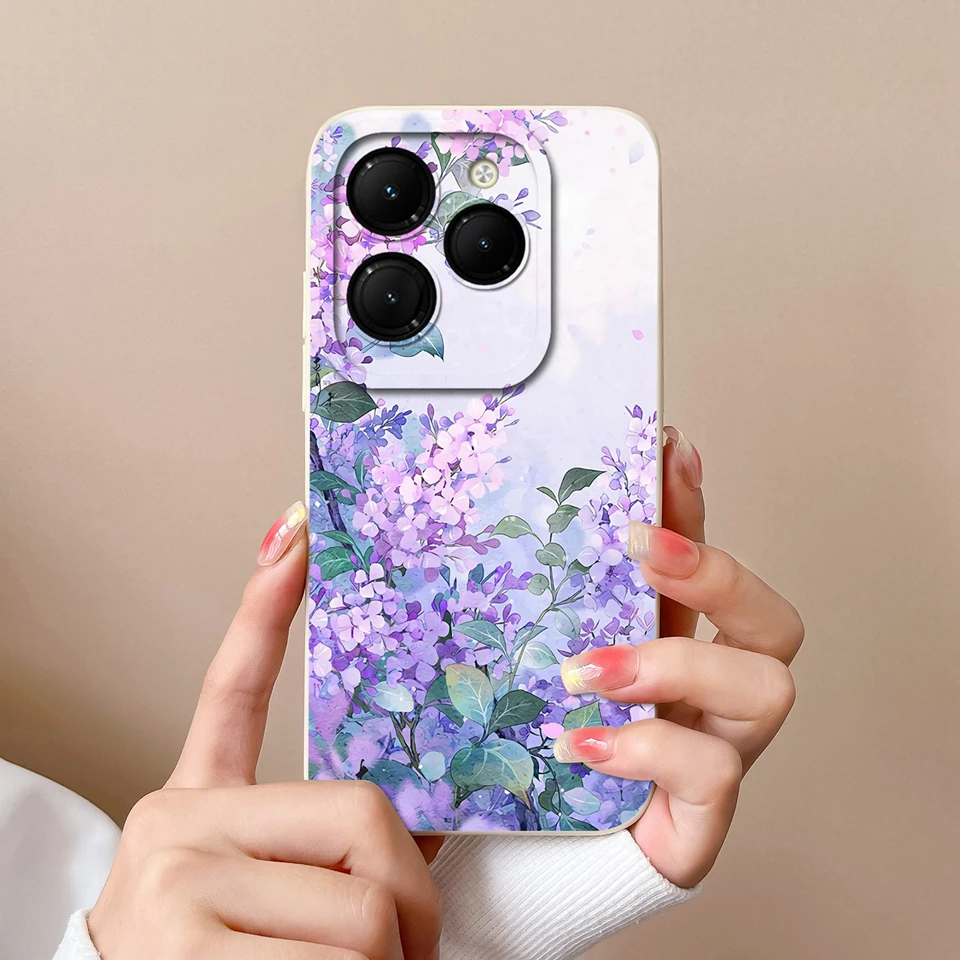 Twinkle Star Moon Liquid Durable Shockproof Back Cover
