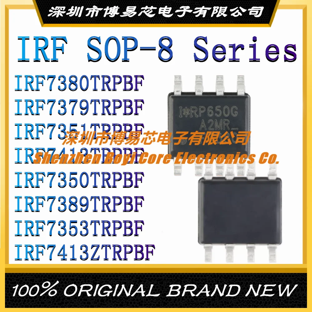 

IRF7380TRPBF IRF7379TRPBF IRF7351TRPBF IRF7413TRPBF IRF7350TRPBF IRF7389TRPBF IRF7353TRPBF IRF7413ZTRPBF Brand new SOP-8