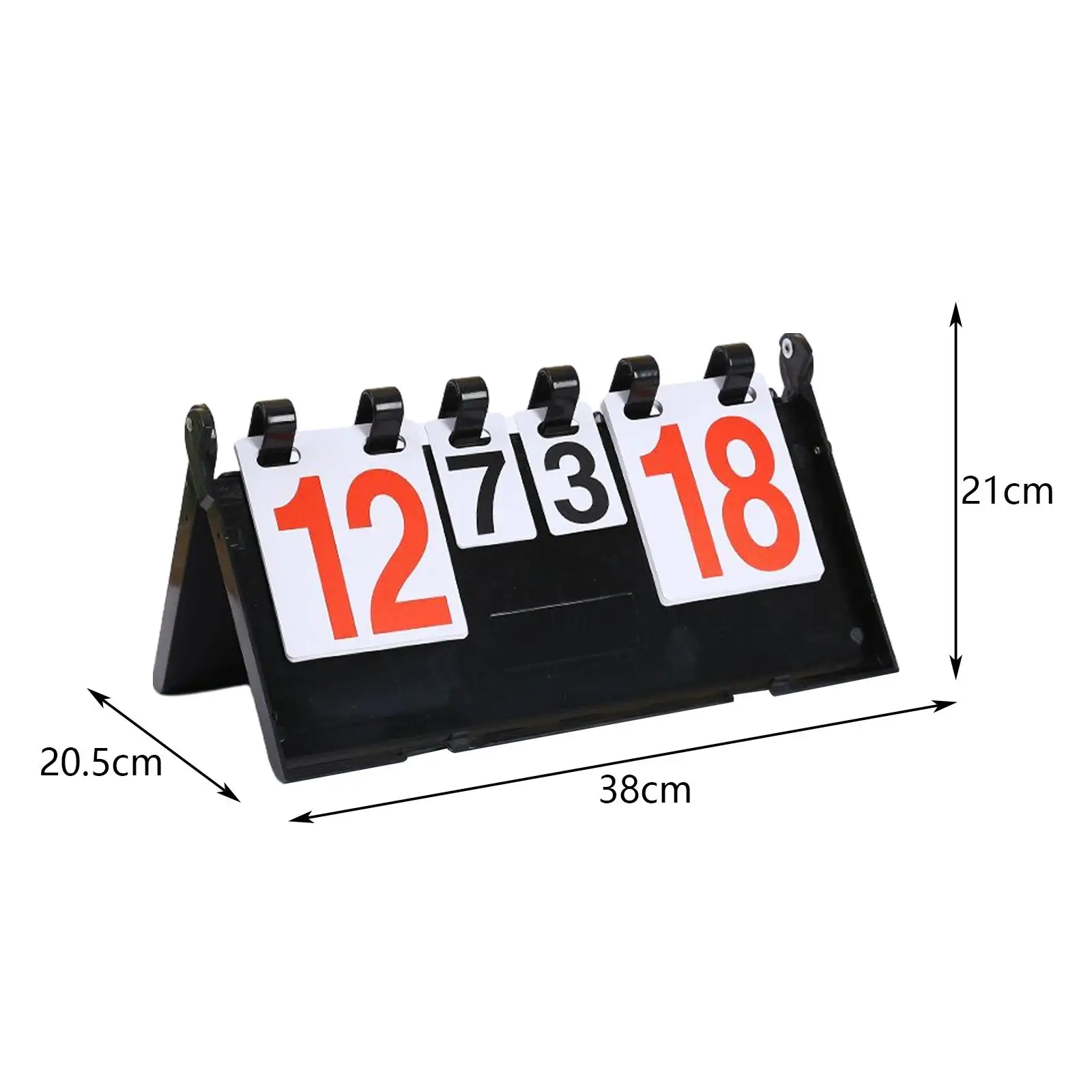 Scoreboard Flipper Manual Foldable Score Keeper for Volleyball Soccer Tennis
