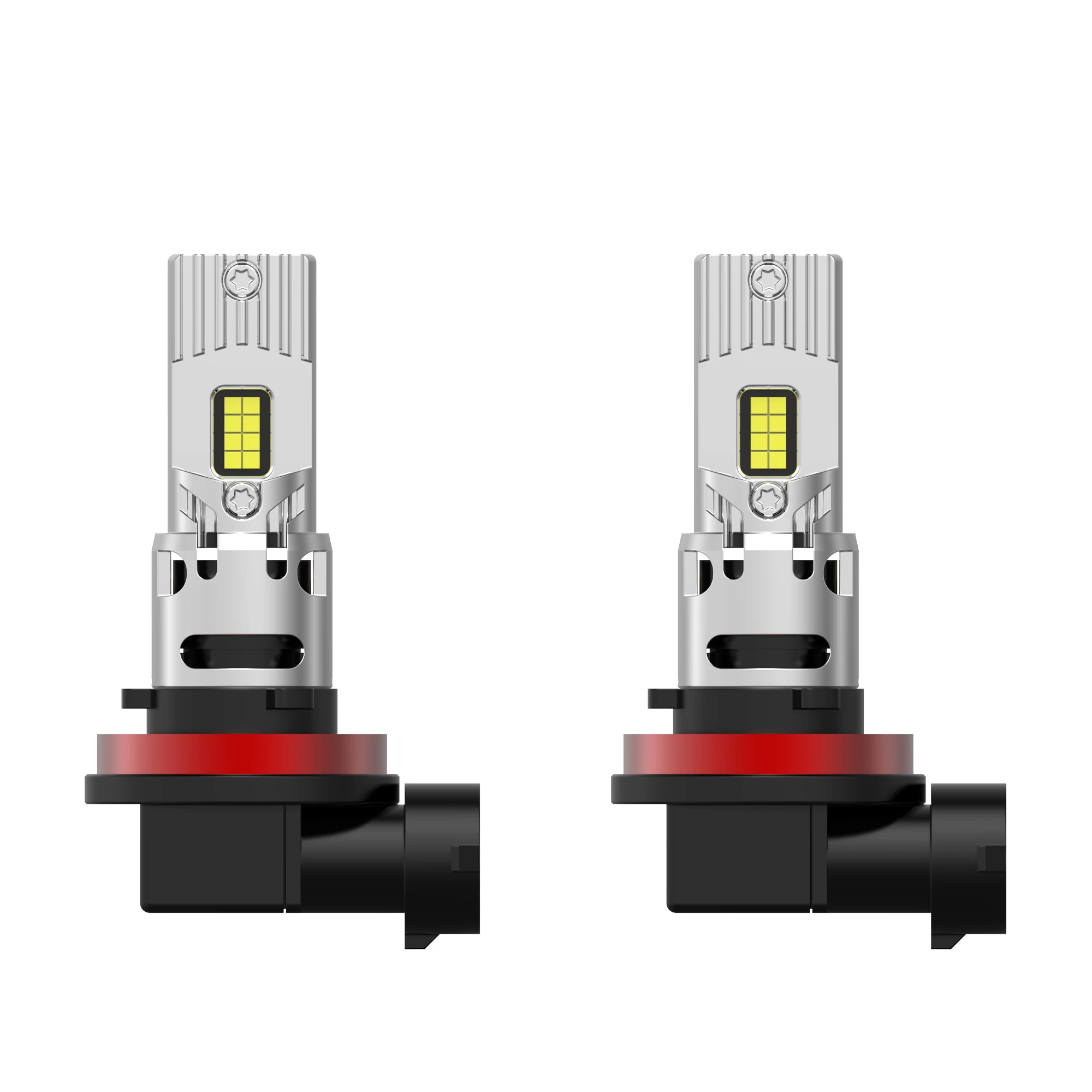 Heyword H7 LED バルブ H4 ヘッドライト車用 CANBUS 1500 ワットライト 6500K ミニワイヤレスターボファン自動車 LED ヘッドランプ 12V