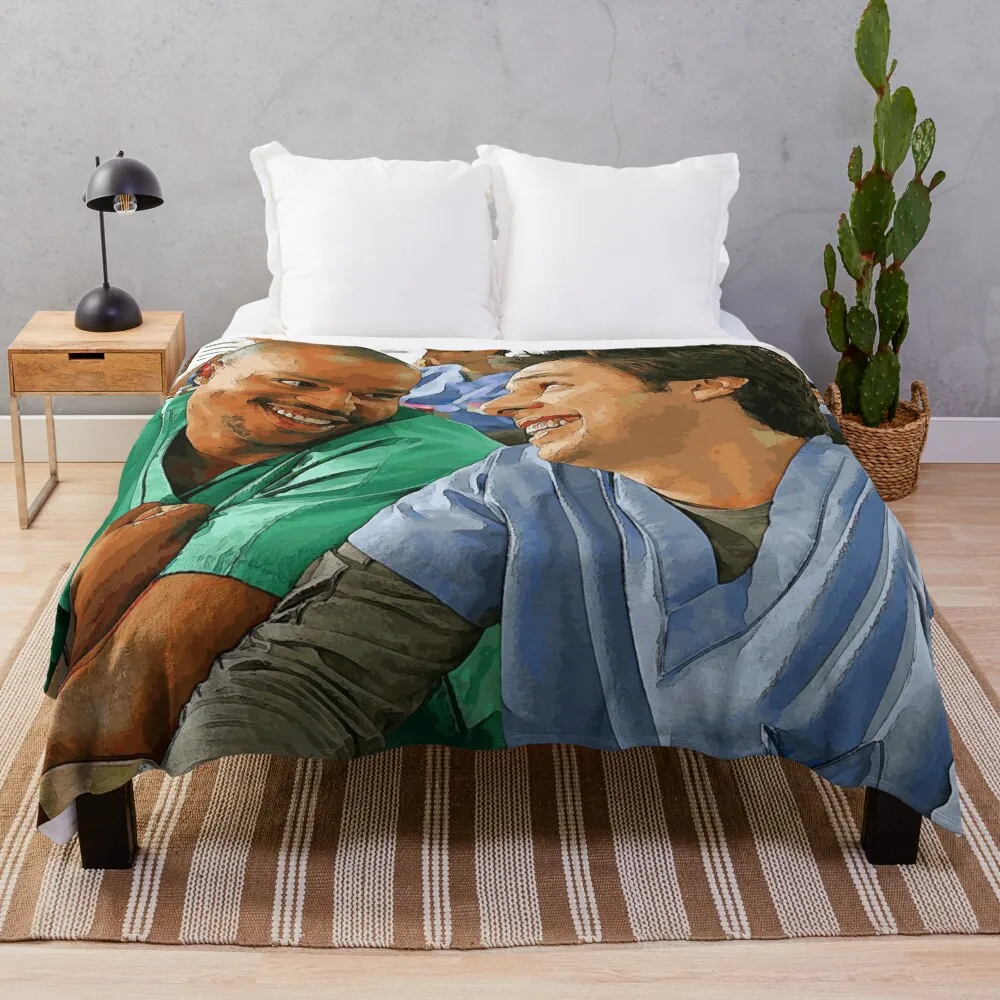 

Броманное мягкое летнее одеяло для декоративных диванов