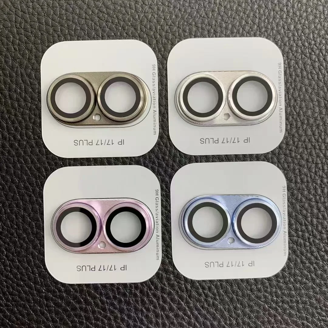 Premium Metal Armor Camera Lens Protector Glass - Enhanced Lens Protection Film