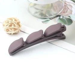 Double Layer Braided Hairpin - Stylish Hair Clip (Purple pink)