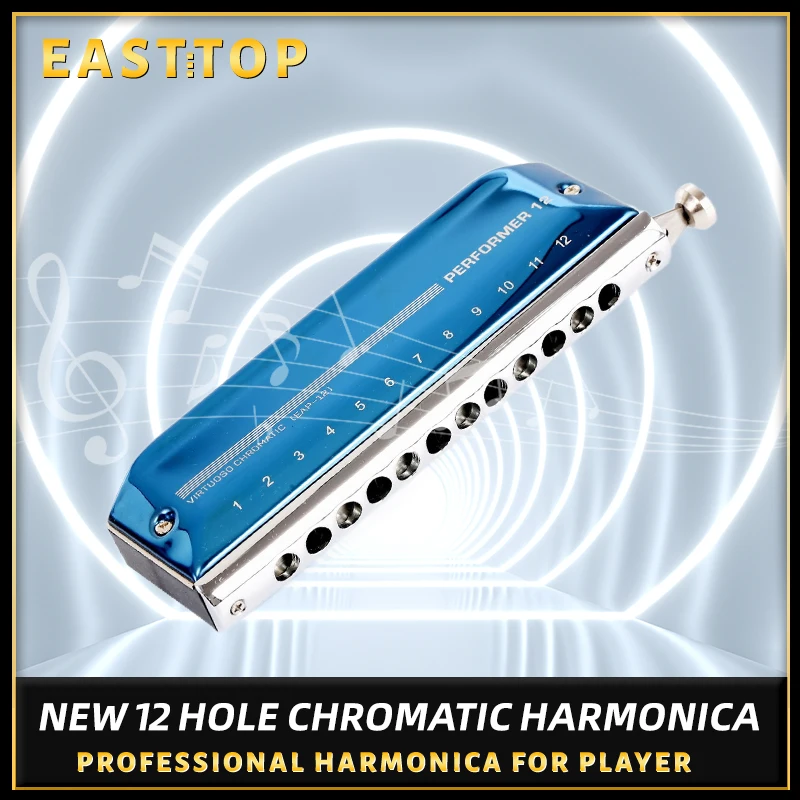 Chromatic Harmonica 12 hole 48 tone EAP-12 professional chromatic harmonica