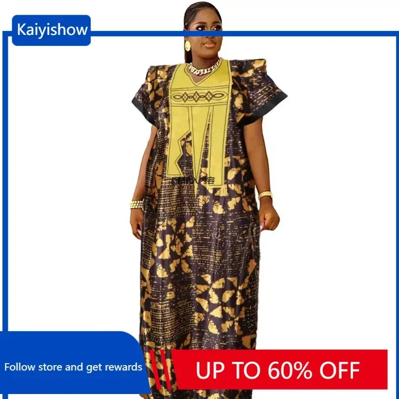 African Dresses For Women Elegant 2024 Muslim Fashion Abayas Boubou Dashiki Ankara Outfits Evening Gown Dubai Kaftan Abaya Robe