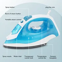 Electric Iron Household Steam-Type Handheld Small Ironing Clothes Dry And Wet Iron 2