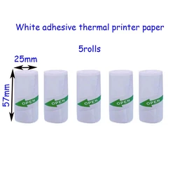 Mini Thermal Printer Self-Adhesive Label Sticker Paper - 57x25mm (5 sticker)