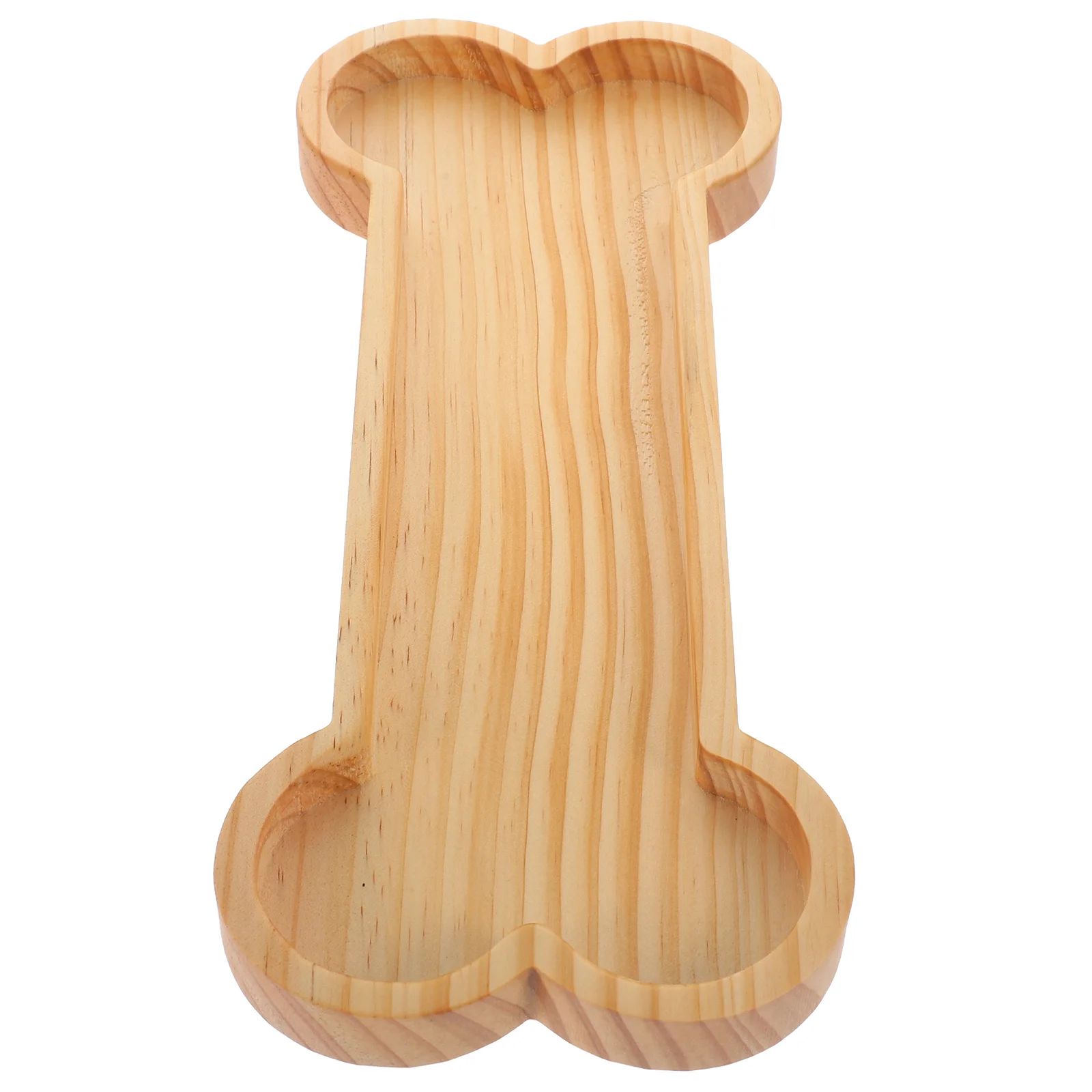 Bone Shape Wooden Tray Snack Plate Charcuterie Board Food Serving Platter Kitchen Utensil Storage Tray Dining Bar Tableware