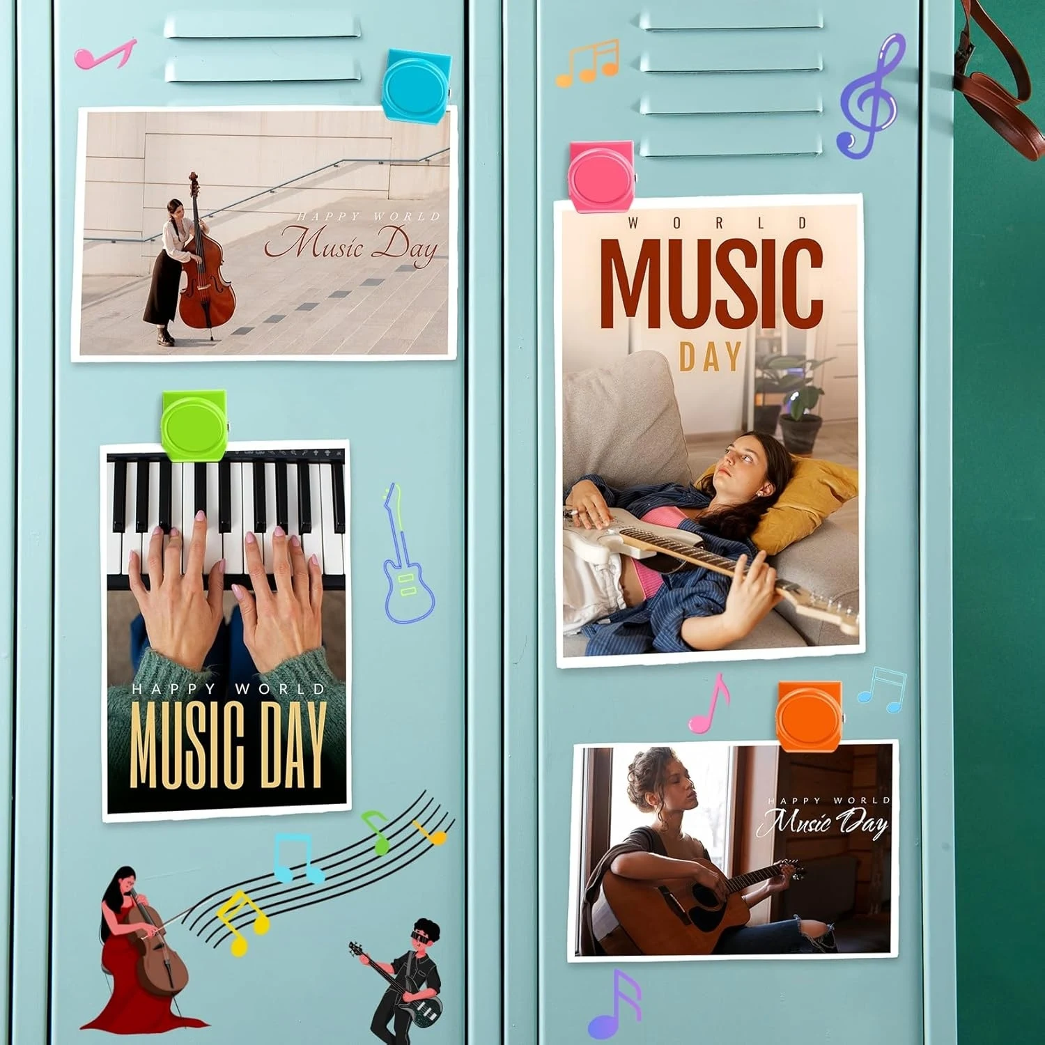 4/6/10Pcs Color Magnetic Metal Clips Heavy Duty Magnet Holders for Fridge Whiteboard Wall Memo Note Clip Paper Clamp for Home paper clips metal clamp clips
