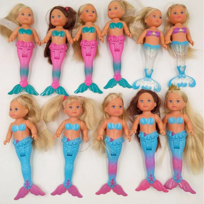 1PCS Mermaid Dolls Mini 16CM  Kelly Dolls Toys For Girls