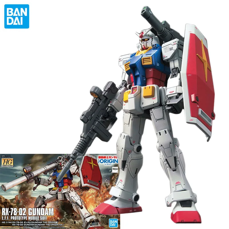 

IN STOCK Original Bandai HG GTO 026 1/144 RX-78-2 GUNDAM Assembly Anime Model Figure Action Figures Doll GUNDAM BUILD METAVERSE
