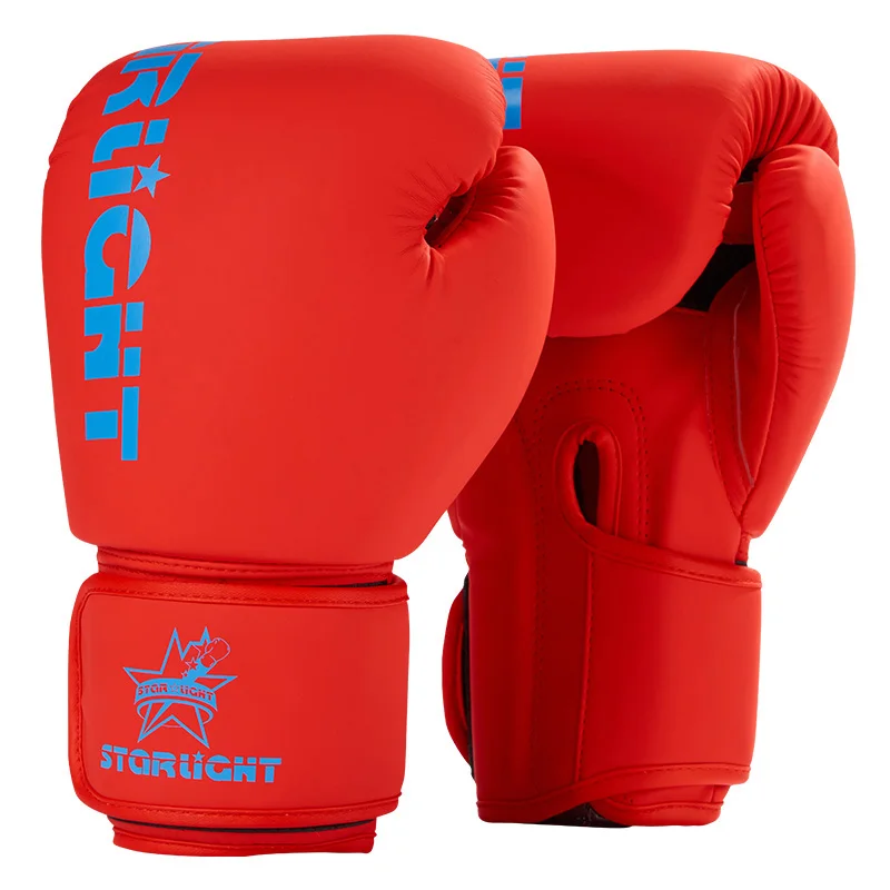 Boxing gloves, professional training sparring, explosion-proof leather, Muay Thai, MMA, Kickboxing, multi-layer sweat absorption 6