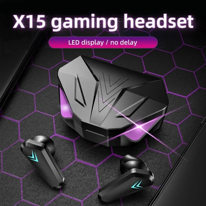 Wireless Bluetooth Earbuds Gaming Earphones With Mic