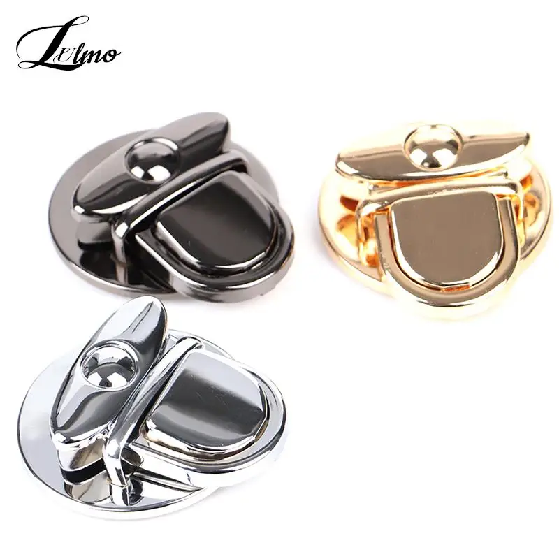 

2PCS /lot Metal Lock Bag Case Buckle Clasp For Handbags Shoulder Bags Purse Tote Accessories Diy Craft 4.6cm In Diameter