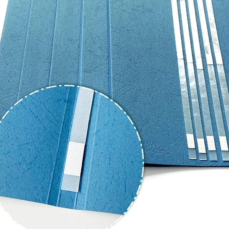 10PCS 10-24mm Hot Melt Binding Tape Film Glue Adhesive DIY Thermal Book Report Document Cover Flat Sticker Seal Office Supplies
