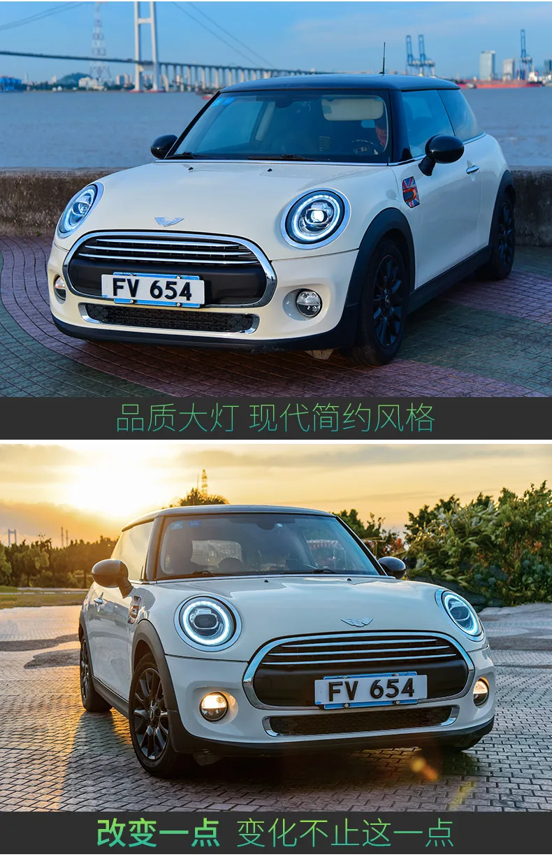 MINI F56 Headlights 2014-2019 F54 F55 F56 F57 LED Headlight DRL Head l