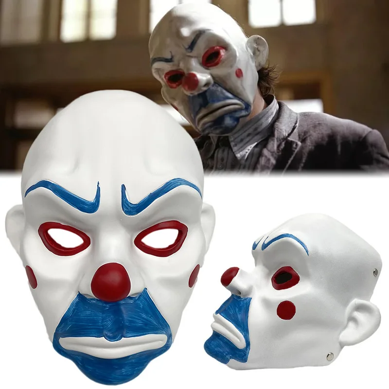 Avengers Marvel Batman Dark Knight Joker Mask Halloween Party Performance Puntelli Joker Bandit Mask Funny Mask