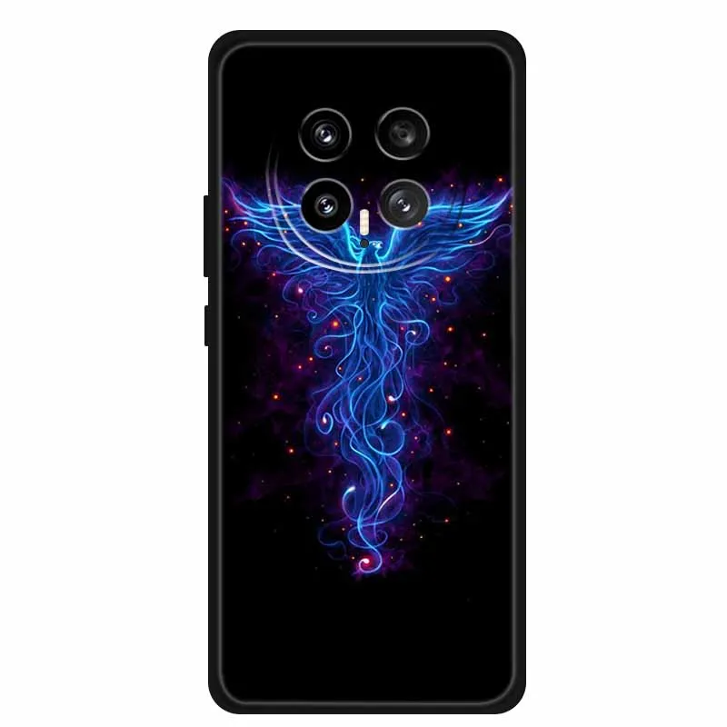Shockproof Black Silicone Phone Case - Soft and Durable Back Cover