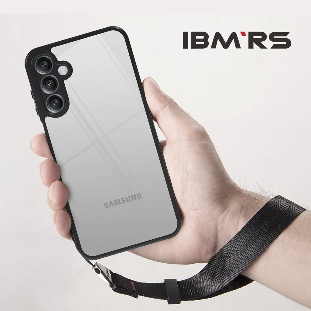 

IBMRS for samsung a25 5g phone case,matte Frosted transparent Shockproof Protection Case(Comes with wrist strap)