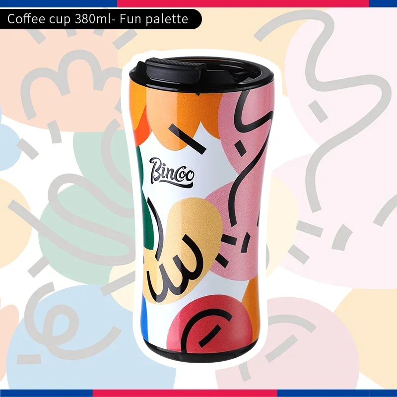 كوب قهوة حراري 380مل ستانلس ستيل