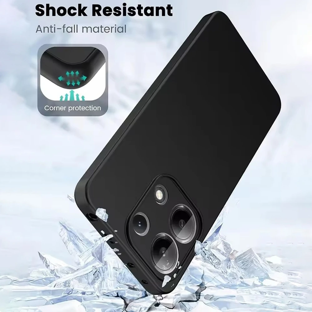 Genshin Impact Flins Soft Black Pro Phone Case