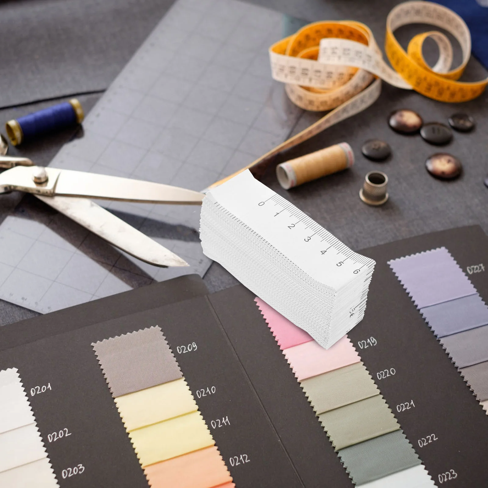 

Disposable Double-sided Paper Tape Measure Wound Measuring Rulers