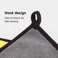 1/3/5Pcs Microfiber Cleaning Towel Car Cleaning Cloths Professional Detailing Car Drying Microfiber Towel Wash Towel Accessories 4