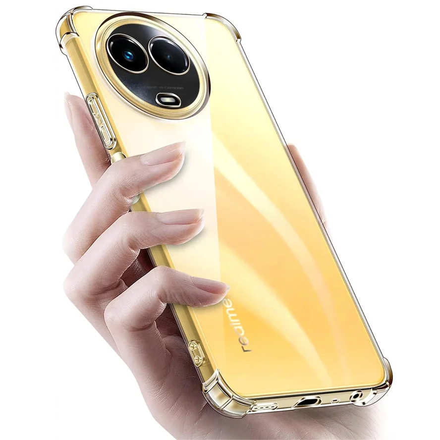 чехол для Realme 11 5G, реалми 11 5G мягкие прозрачные ударопрочные силиконовые чехлы для телефона Realme 11 5G case Realme11 5G чехол Realmi 11 5G чехол на реалми 11 чехол