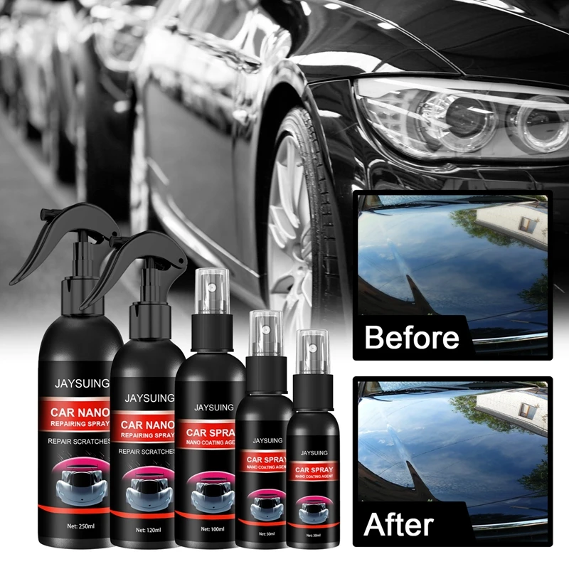 30/50/100/120/250ml Nano Car Scratch Removal Spray Repair Scratches Car