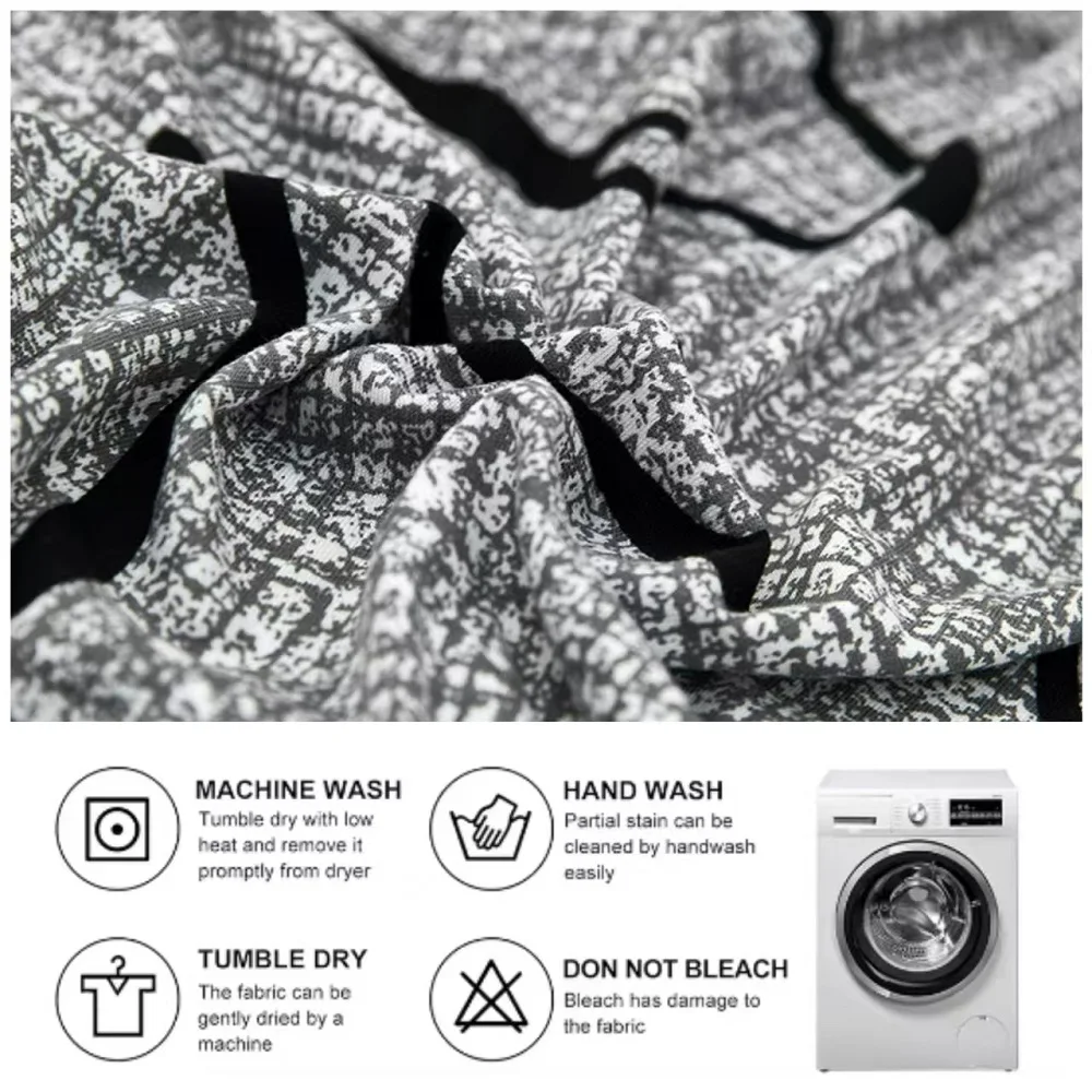 Printed Milk Silk Sofa Seat Cover Elastic Sofa Cover Protector Couch Cover for Sofa Anti-dust Removable Sofa Cushion Cover 4